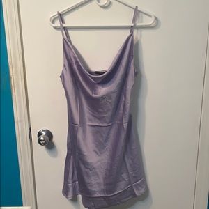 Lavender silk forever 21 dress